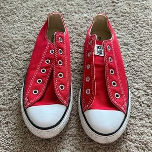Red Youth Converse
